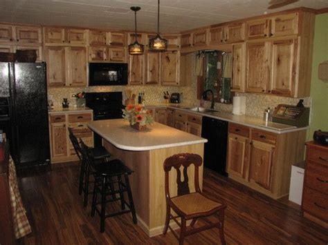 Hampton bay hampton assembled 36x34.5x24 in. Rustic Kitchen Cabinets Lowes: Denver Hickory Stock Sweigart Traditional Kitchen Other Metro ...