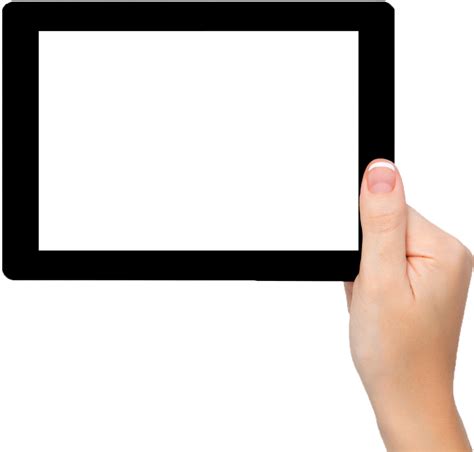 Tablet In Hand Png Image Purepng Free Transparent Cc0 Png Image Library