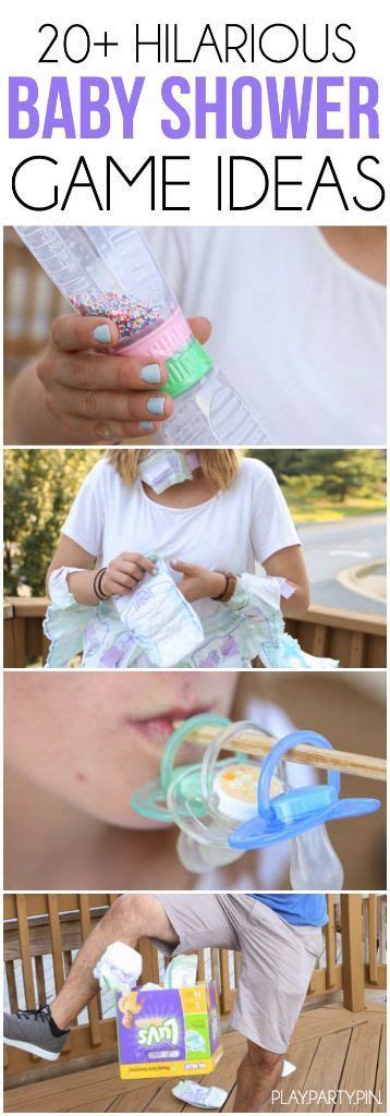 Baby Shower Ideas 20 Hilarious Baby Shower Games That Are Also Perfect