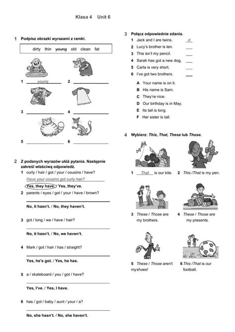 Steps Plus 1 Klasa 4 Unit 6 Worksheet Simple Past Tense English