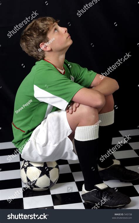 Teenage Boy Soccer Uniform Stock Photo 543158 Shutterstock