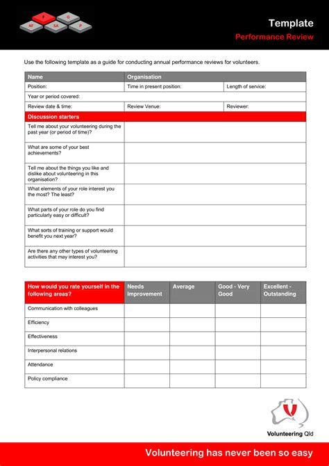 Performance Review Form 13 Examples Format Sample Examples