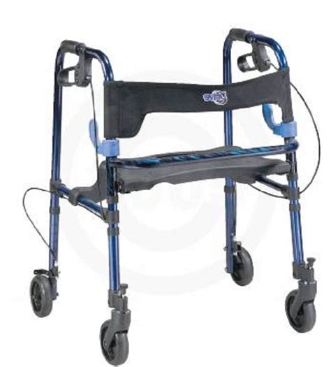 Drive Medical Clever Lite Easy Folding Rollator Walker