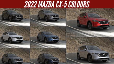 2022 Mazda Cx 5 Suv All Color Options Images Autobics