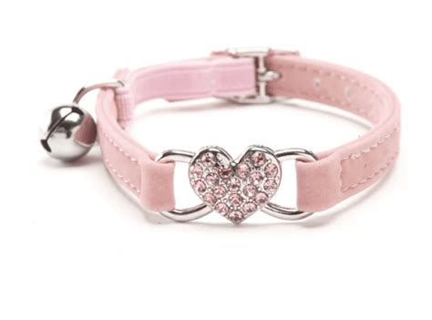 Cat Collar With Heart Styley Pets