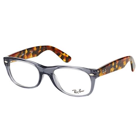 Shop Ray Ban Rx 5184 5629 New Wayfarer Opal Grey 50mm Wayfarer Eyeglasses Free Shipping Today