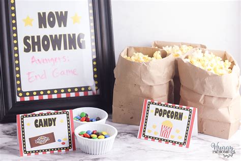 A list of 192 titles updated 1 week ago. Family Movie Night Party Printables | Hunny I'm Home