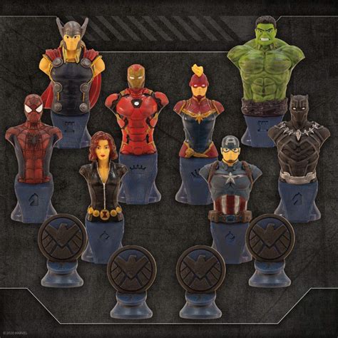 Marvel Chess Set Amazon Đánh Cược Trí Tuệ Của Bạn Với Bàn Cờ Mạnh