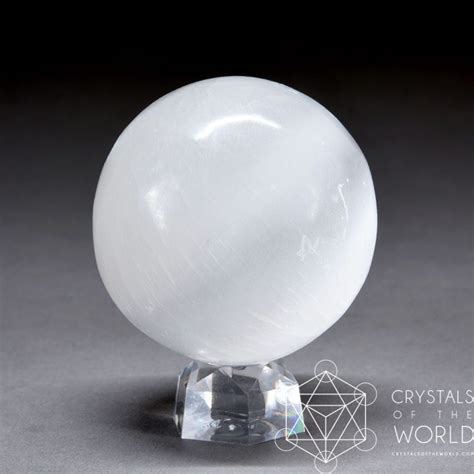 Selenite Spheres Crystals Of The World