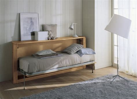 Letto a scomparsa Massello, in vero legno