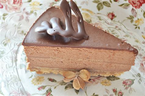 COMO HE PUESTO LA COCINA TARTA MOUSSE DE NUTELLA Thermomix