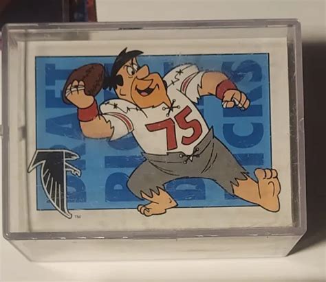 1993 Cardz The Flintstones Nfl Trading Card Set 110 Card Set Mint 9