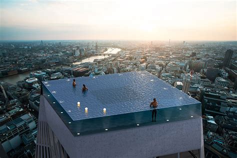 Worlds First Pool On Top Of A Skyscraper Could Give Amazing 360 Degree