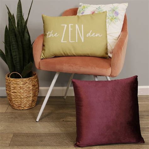 Shop for decorative lumbar pillows that can accent any indoor or outdoor décor. White on Olive Zen Rectangular Lumbar Pillow - Stein Mart