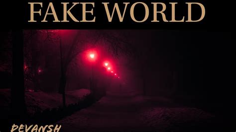 Fake Worldprod By The DÖn Official Lyrical Video Youtube