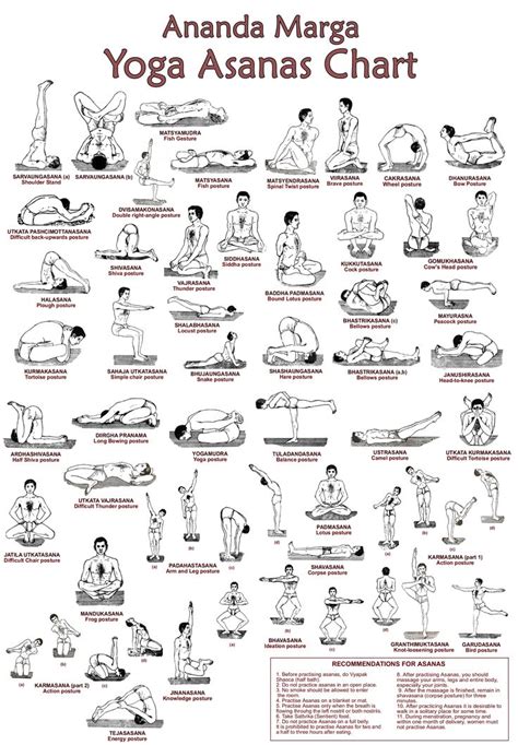 Yoga Asanas Yoga Postures Tantra Yoga