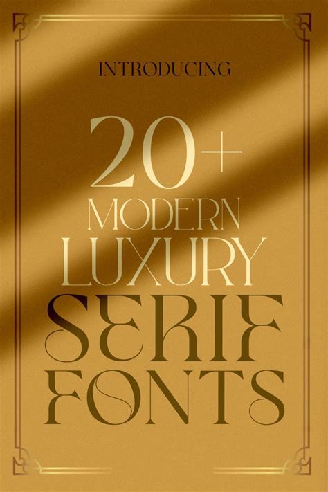 Modern Fonts Luxury Fonts Serif Fonts Top Serif Fonts Modern Serif