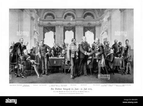 Congress Of Berlin 1878 Hi Res Stock Photography And Images Alamy