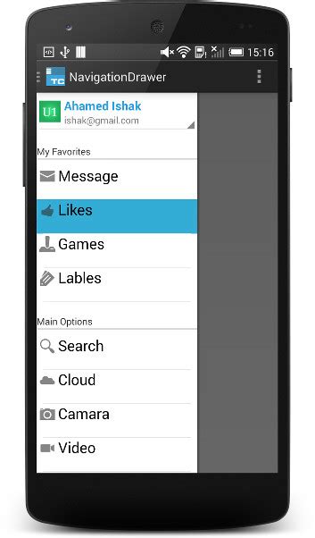 How To Create A Custom Navigation Drawer In Android