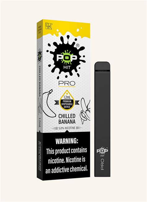 Pop Disposable Device Banana Ice 1ct Popvapor Demo