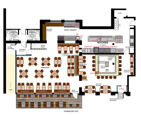 Restaurant Designer Raymond Haldemanrestaurant Floor Plans Raymond