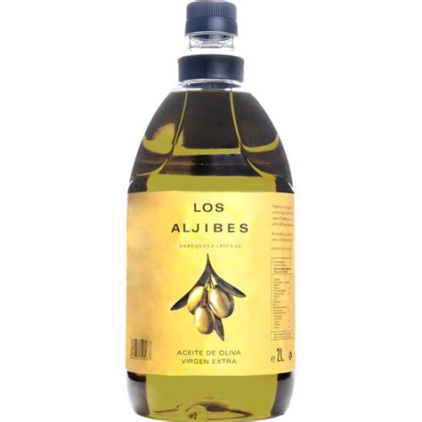 aceite de oliva virgen extra arbequina picual bidón 2 l · aljibes · supermercado el corte inglés