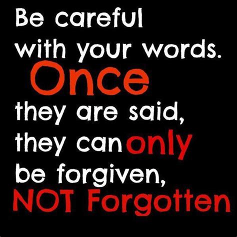 Be Careful With Your Words Pictures Photos And Images For Facebook
