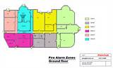 Images of Fire Alarm System Zones
