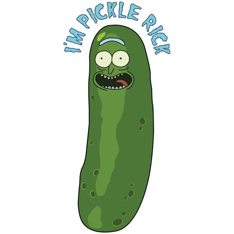 Rick And Morty Pickle Rick Drawing