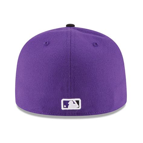 Purple Fitted Hat