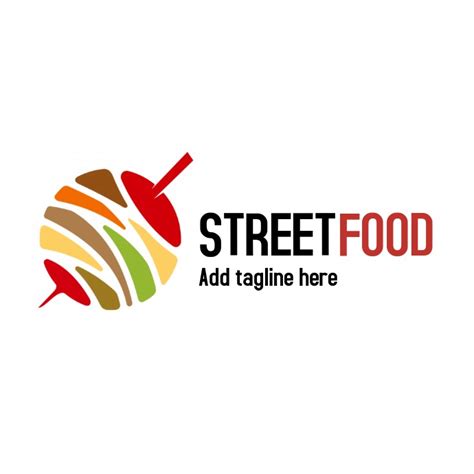 Street Food Logo Templat Postermywall