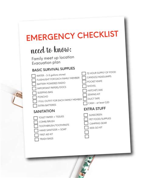 To add a variety to this emergency diet, you can begin accumulating different types of canned goods or can your own. Printable Emergency Supplies List from 30daysblog