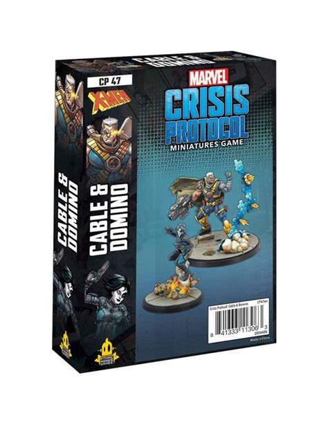 Marvel Crisis Protocol Domino And Cable Dungeon Marvels