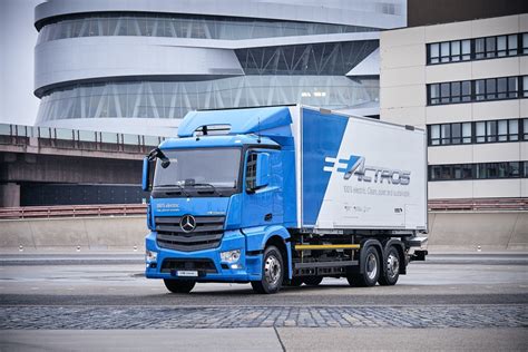 Mercedes Benz Introduces The Eactros A 200 Km Heavy Duty Electric