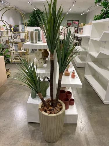 Planta Artificial Yucca Permanente Realista Toque Real Frete grátis