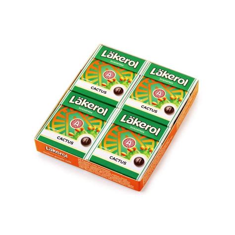 There is a lot of confusion on the topic. Lakerol CACTUS licorice 4-pack - TheEuroStore24