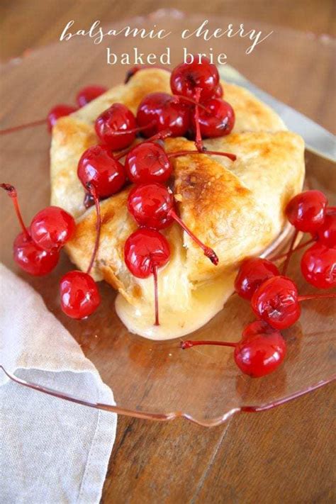 Preheat oven to 180°c/350°f (all oven types). Easy Balsamic Cherry Baked Brie