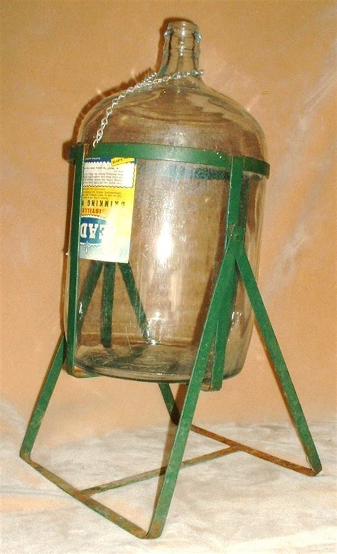 Maybe you would like to learn more about one of these? 5 Gallon Glass Water Jug with Metal Tipping Stand WOW! - Other