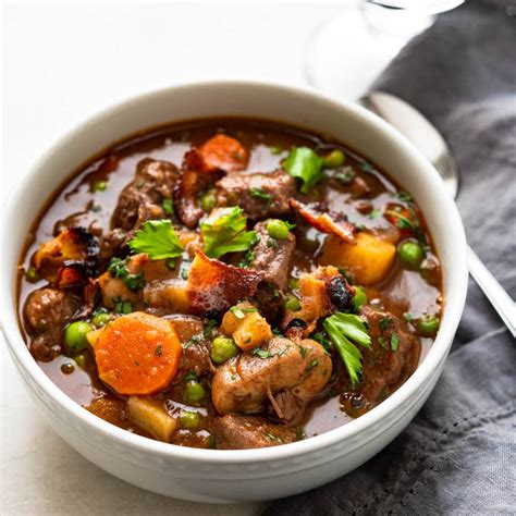 Beef Stew With Red Wine Recipes Stew Beef Wine Red Plate Recipe Life Style Of The Worlds