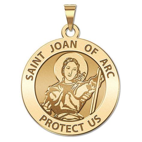 Saint Joan Of Arc Religious Medal Exclusive St410 Rl