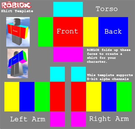 Roblox Red T Shirt Template