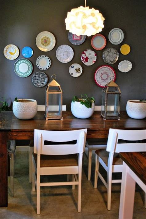 Ready to revamp your dining room? Decorating with Plates: Using Dinner Plates to Decorate ...