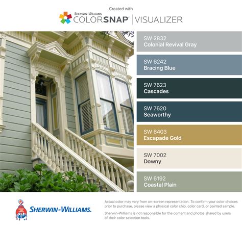Sherwin Williams Victorian Paint Colors