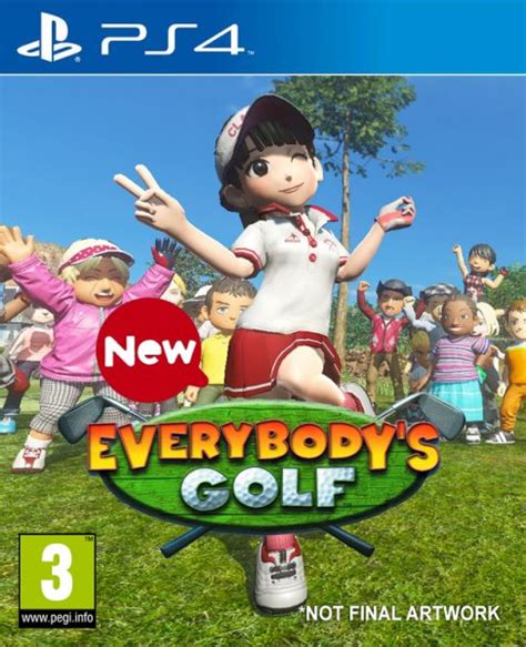 New Everybodys Golf Sur Playstation 4