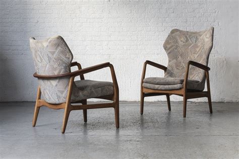 Dutch Easy Chairs By Aksel Bender Madsen And Henry Schubell For