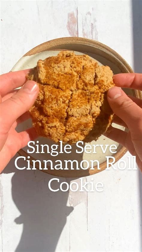 Avocadoskillet On Instagram Single Serve Cinnamon Roll Cookie Ive