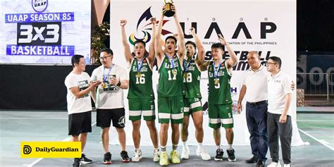 Dlsu Green Archers Outduel Adamson To Bag Uaap 3x3 Mens Title Daily