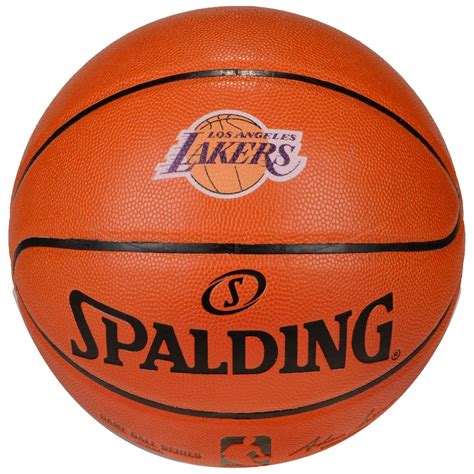 Spalding Los Angeles Lakers Official Size Logo Basketball