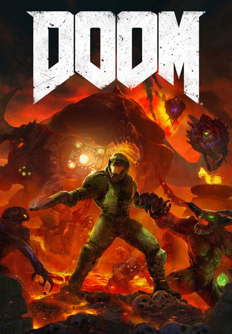 Doom Poster Jesper Andersen Doom Videogame Doom Doom Game