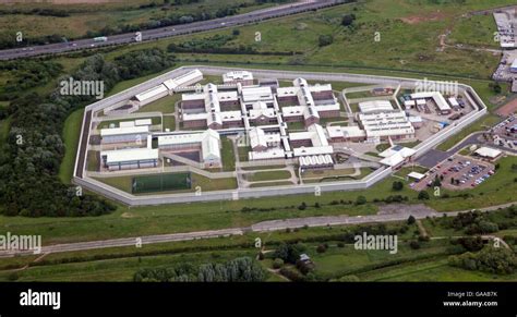 Aerial View Of Hmp Holme House Prison Stockton On Tees Uk Stock Photo